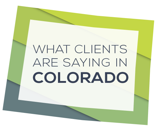 What Apex Clients are saying in Colorado